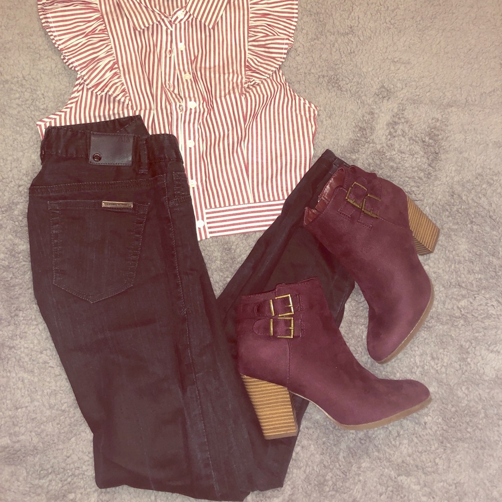 Armani exchange dark blue jeans